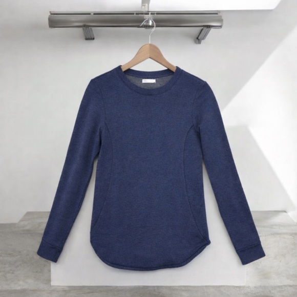 Au Lait Tops - Au Lait Nursing Top Navy Medium